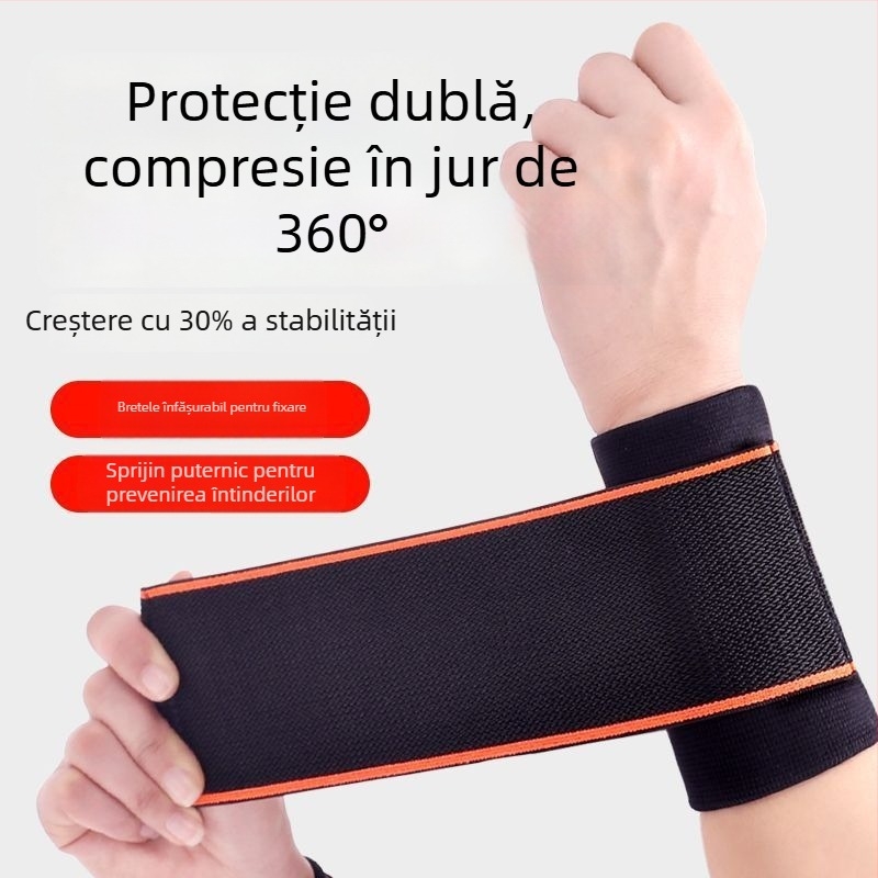 Orteza pentru încheietura mâinii din poliester, potrivire universală, protecție și fixare a încheieturii