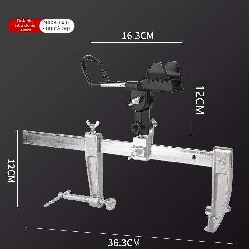 Suport pentru lansete din aliaj de aluminiu, fix, nerotativ, nepliabil