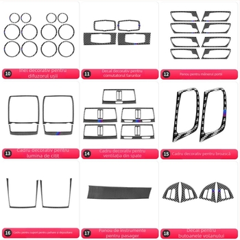 Nakakoto Baiyue panou schimbător din fibră de carbon pentru BMW X5 08-13 E70/E71 — etichetă decorativă, personalizare, logo tipărit