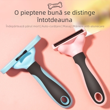 Amor Perie pentru îndepărtarea părului de la animale — din oțel inoxidabil, pentru câini și pisici