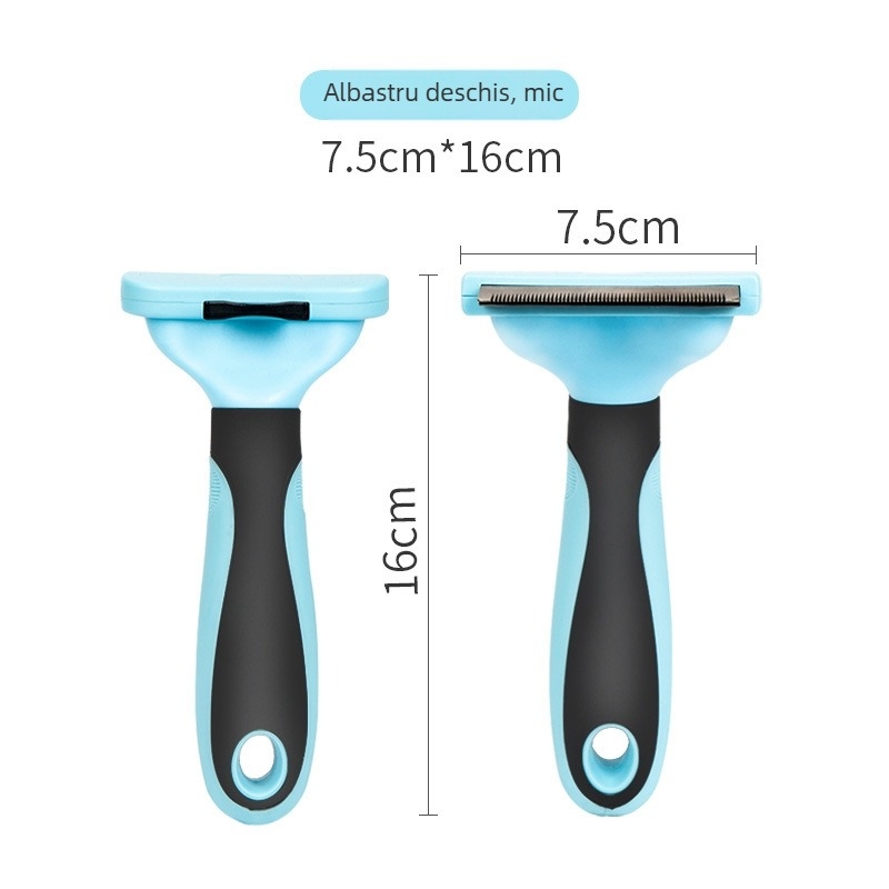 Amor Perie pentru îndepărtarea părului de la animale — din oțel inoxidabil, pentru câini și pisici