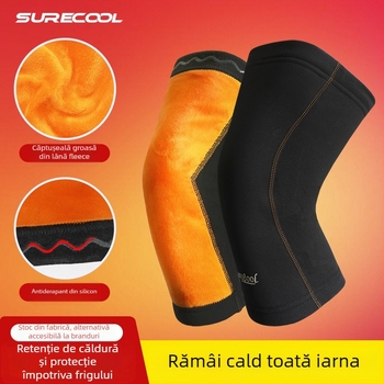 Genunchiere încălzitoare pentru sport, protecție a genunchilor la alergare și ciclism