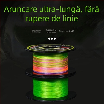 Linie principală de pescuit — material PE, rezistență ridicată, pachet de 100 bucăți, brand Sichuan diaoweng