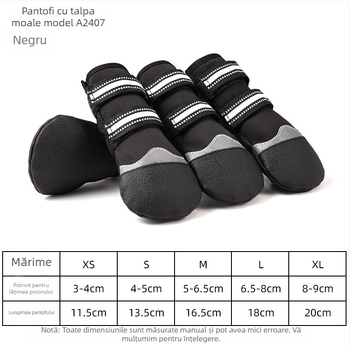 Pantofi pentru câini, material textil, stil leisure, impermeabili, anti-derapare, rezistenți la uzură, Origine: Guangdong