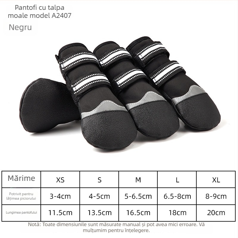 Pantofi pentru câini, material textil, stil leisure, impermeabili, anti-derapare, rezistenți la uzură, Origine: Guangdong