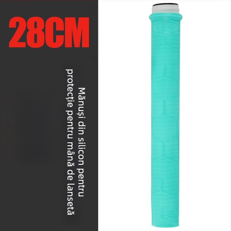 Capac de mână pentru undiță, din silicon, rezistent la abraziune, antiderapant (Material: Silicon; Origine: China; Brand: Altul)