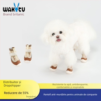 Wakytu ghete pentru câini – plasă impermeabilă, antiderapante, rezistente la uzură (Cod C272)