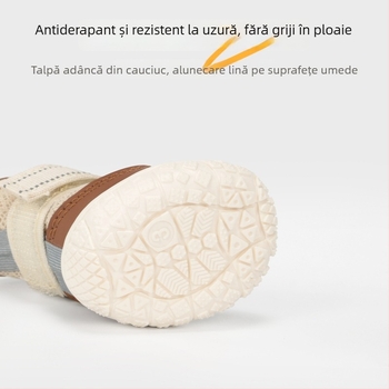 Wakytu ghete pentru câini – plasă impermeabilă, antiderapante, rezistente la uzură (Cod C272)