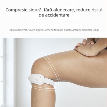 Brățară patelară pentru genunchi cu absorbție a șocurilor, compresie respirabilă – pentru bărbați și femei, protecție universală pentru alergare, drumeții, baschet și săritură cu coarda, protecție a meniscului