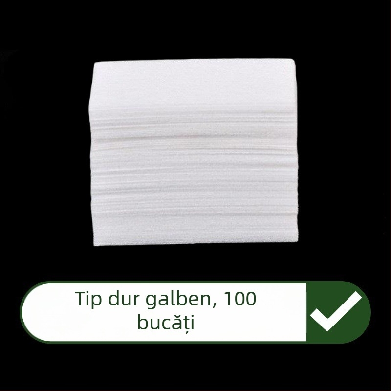 Șervețel pentru îndepărtarea lacului de unghii, fără scame, îngroșat, dur, 20 buc., Origine: Zhejiang, Material: Altul