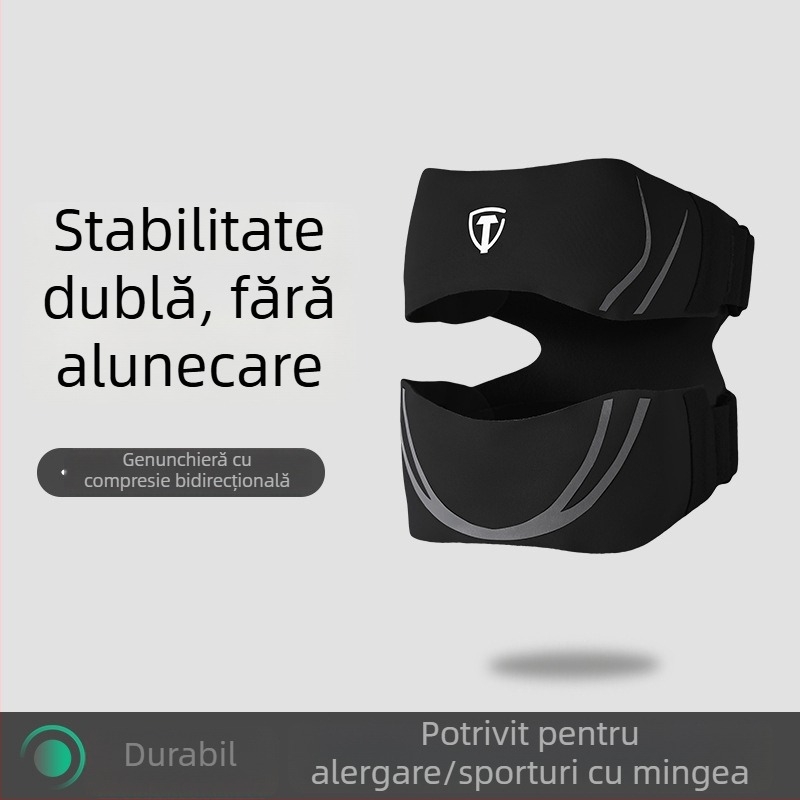 Bandă pentru patelă la genunchi – protecție sport, suport profesional pentru articulația genunchiului la alergare și sărituri cu coarda