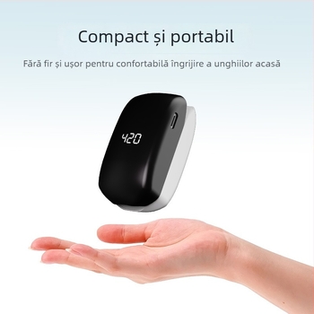 Lampă de fototerapie pentru onicomicoză cu lumină UV laser, instrument LCD de manichiură; origine Zhejiang; marcă Other; tip marcă internă; import: Nu