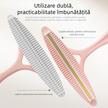 Răzuitor manual pentru haine — paltoane și pulovere, portabil, dublă utilizare, corp din polipropilenă