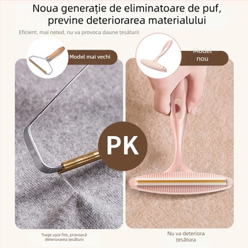 Răzuitor manual pentru haine — paltoane și pulovere, portabil, dublă utilizare, corp din polipropilenă