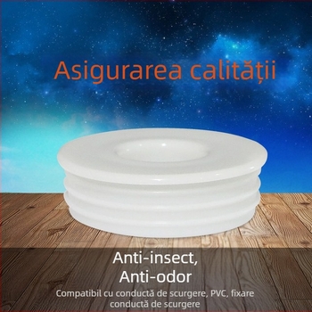 Inel silicon anti miros pentru conductele de scurgere ale bucătăriei și a mașinii de spălat | Anti insecte | Brand Madloog/Medilong | Montaj | Etichetare privată disponibilă
