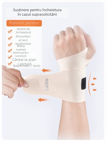 Protector pentru încheietura din Spandex pentru badminton - adulți, pachet de 10