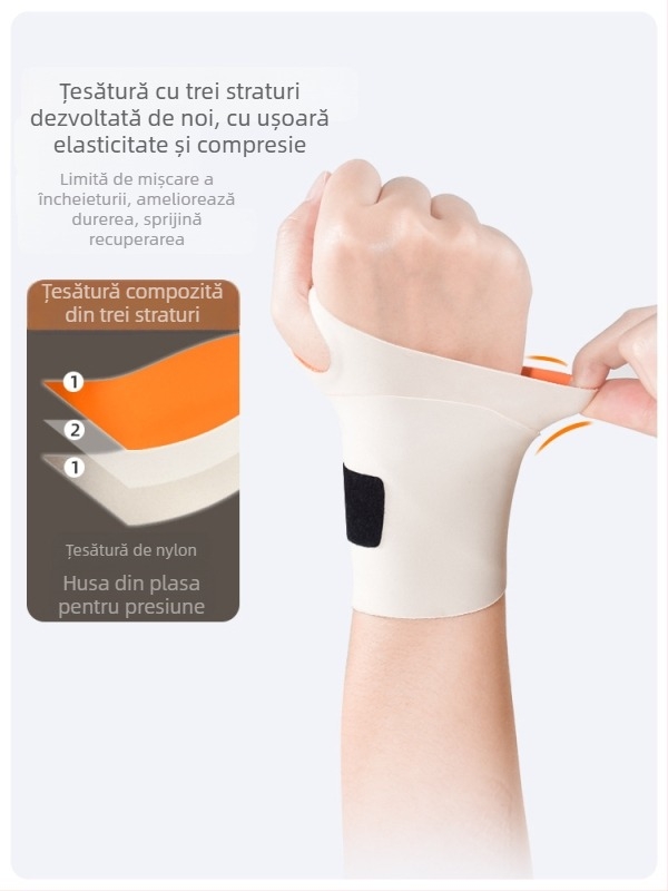 Protector pentru încheietura din Spandex pentru badminton - adulți, pachet de 10