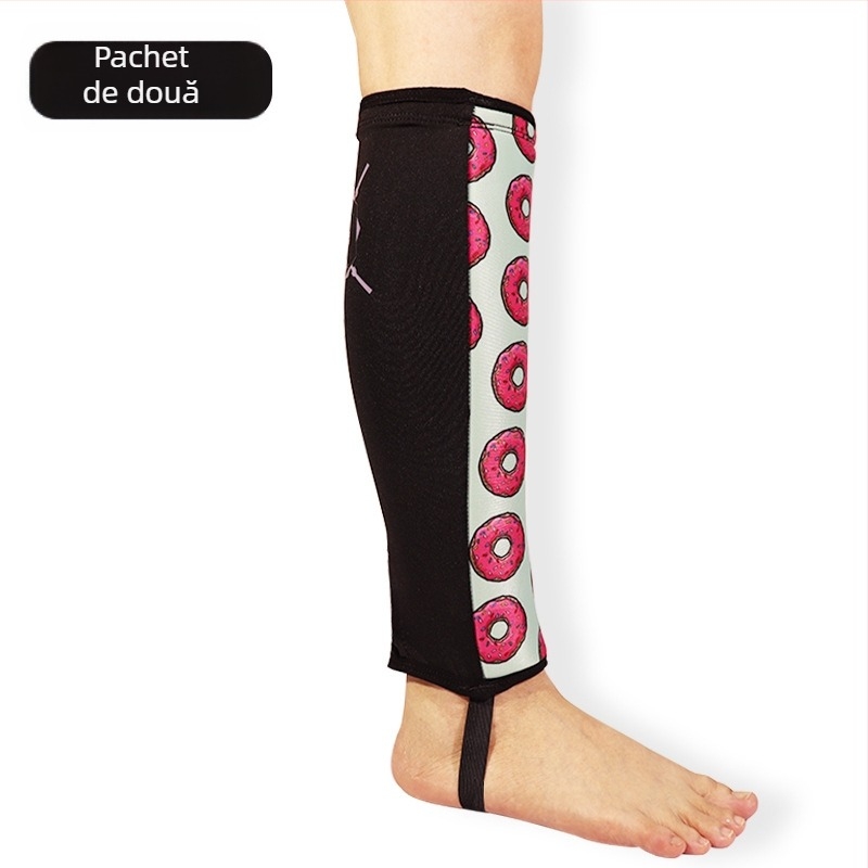 Sprijin pentru gambe la fotbal - Material SBR, potrivit pentru alergare și baschet