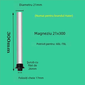 Anod sacrificator din magneziu pentru încălzitoare electrice Haier