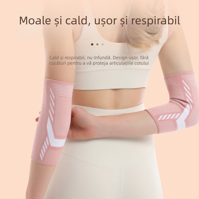 Protecție pentru cot — manșon protector tricotat din nailon pentru badminton și volei