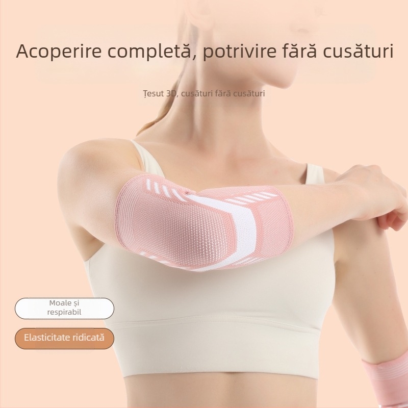 Protecție pentru cot — manșon protector tricotat din nailon pentru badminton și volei
