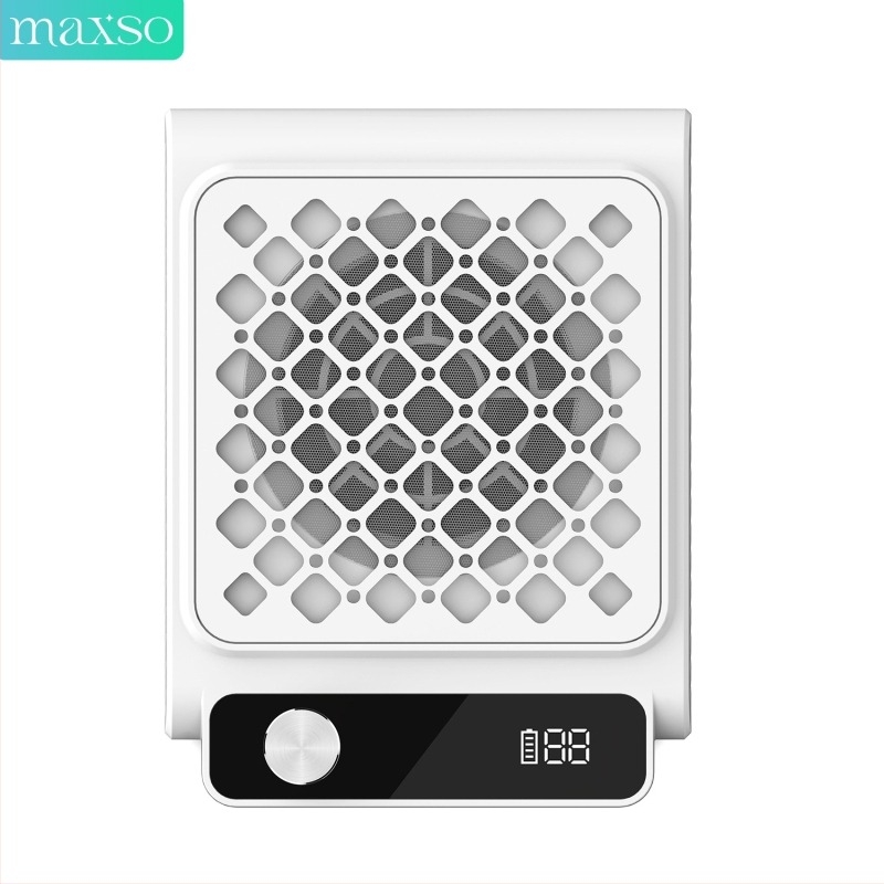 Maxso DC003 Mini aspirator cu baterie, silențios, pentru praf de unghii, curățare în timpul șlefuirii, destinat artei unghiilor