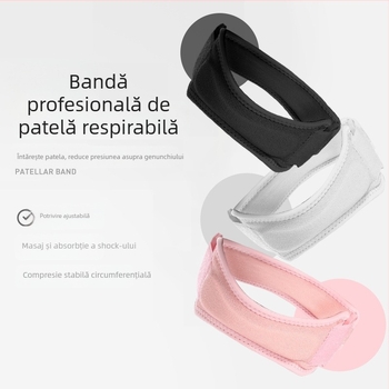 Genunchiere Ricardo, fibră poliesterică, protecție pentru genunchi, pentru alpinism și alergare