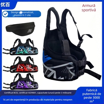 Echipament de protecție pentru kart: protecție a coastelor, taliei și a gâtului pentru copii și adulți