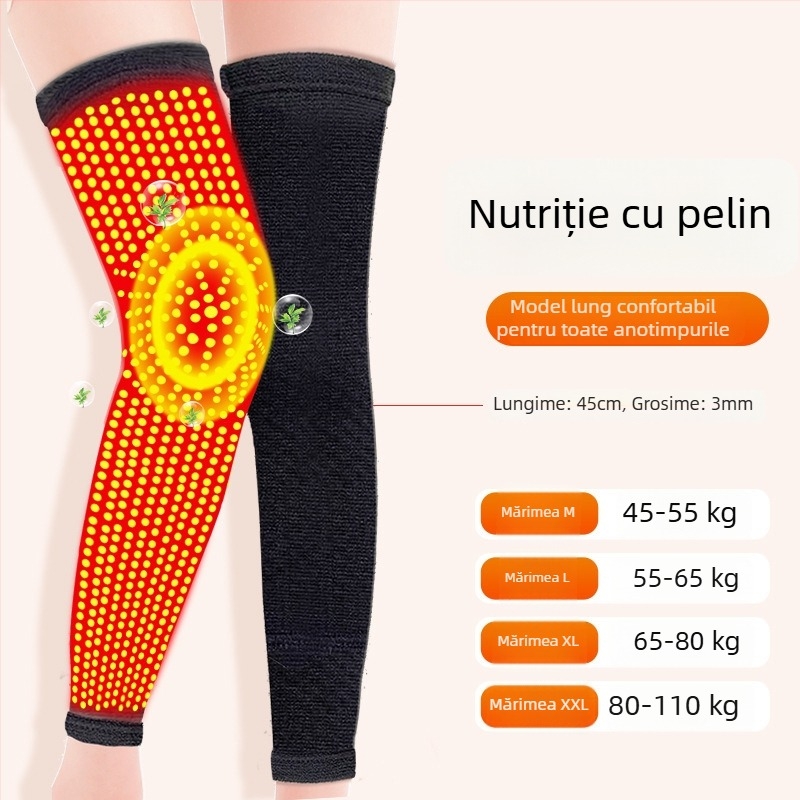 Manșetă pentru genunchi cu Artemisia pentru încălzire articulară, unisex, pentru vârstnici, variantă subțire de vară pentru camere cu aer condiționat