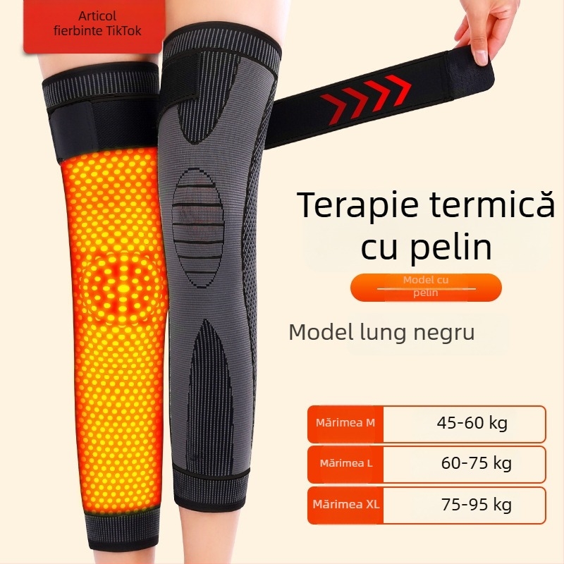 Manșetă pentru genunchi cu Artemisia pentru încălzire articulară, unisex, pentru vârstnici, variantă subțire de vară pentru camere cu aer condiționat