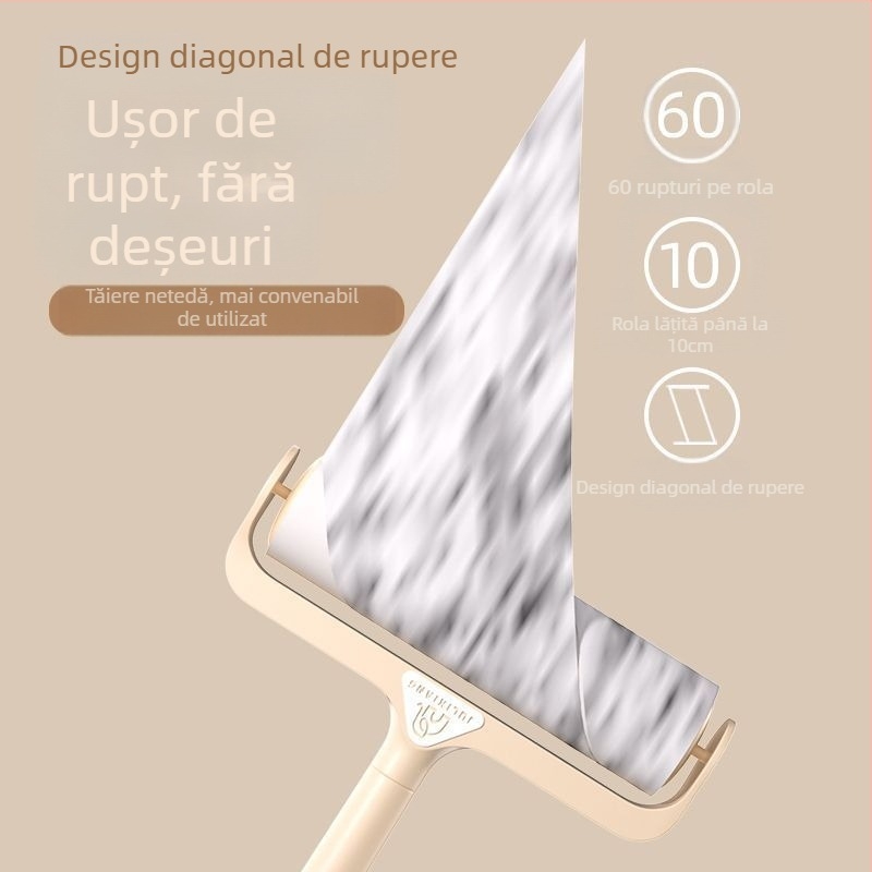 Rola pentru scame, uz casnic – instrument de curățare pentru îndepărtarea părului de haine și lenjerie, cu roluri de schimb
