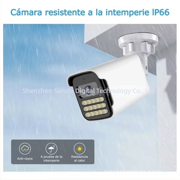 Kit AHD CCTV pentru supraveghere, sistem de 4 canale / 8 canale — Model SD-8204-AHD-S24, cameră cu iluminare infraroșu, rezoluție 200W, iluminare minimă 0.001 lux, rază IR 10 m