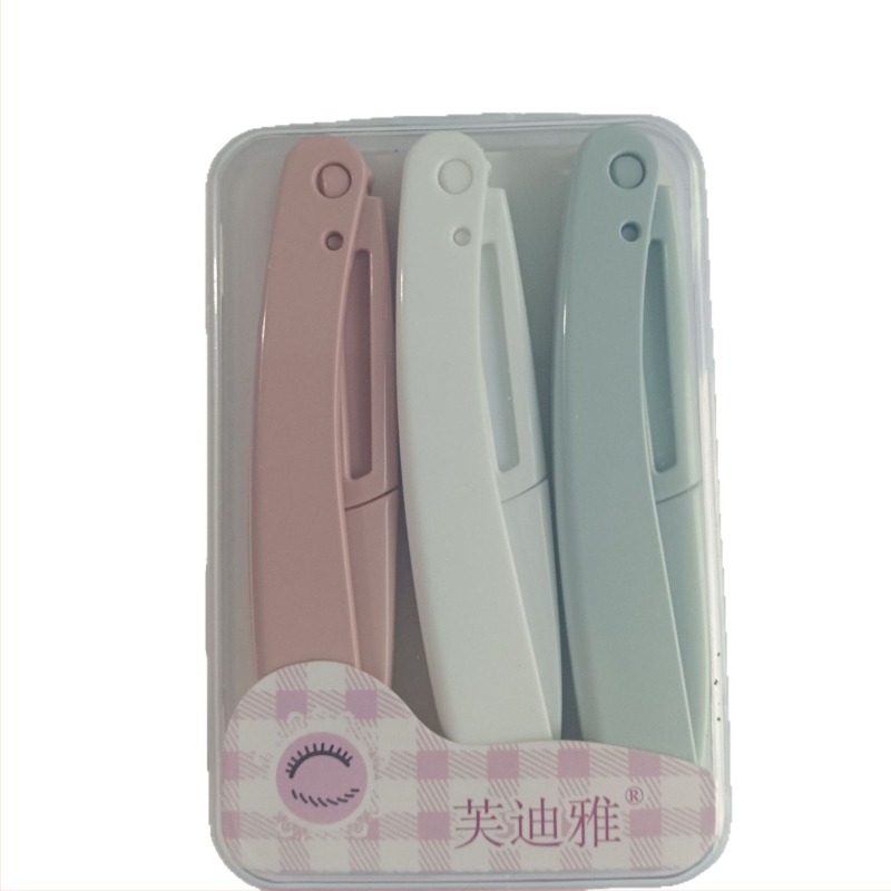 Rasor pentru sprânene – protecție împotriva tăierilor, design pliabil portabil, instrument cosmetic unisex, material PP