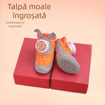 Încălțăminte pentru animale Dewangxing – impermeabile, cu design rotativ, antiderapante pentru câini, set de 4 bucăți, design desen animat