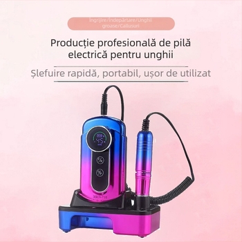 Frezor de unghii reîncărcabil XSUV-710, cu instrument de depozitare