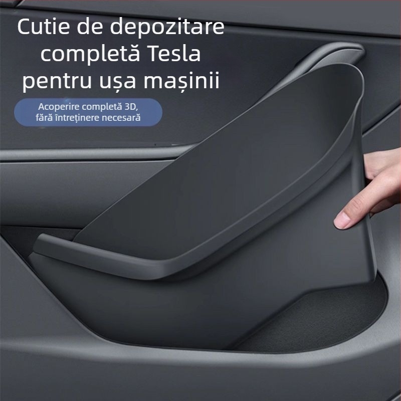Set interior pentru Tesla Model 3/Y – depozitare în ușă, Model 012
