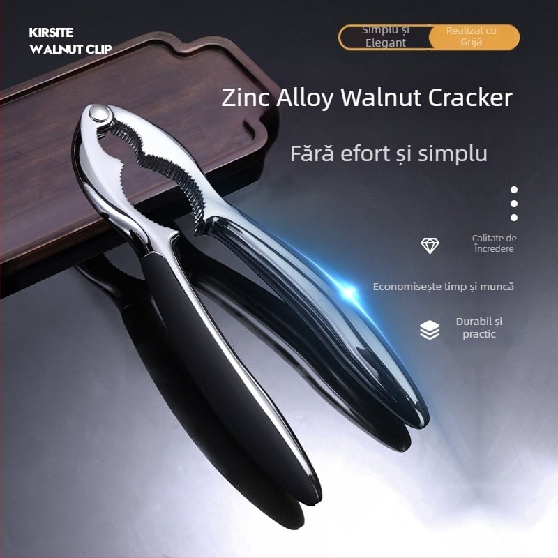 Anrun Ciocan multifuncțional din aliaj de zinc – desfăcător de coajă pentru nuci, semințe de pin și pecan