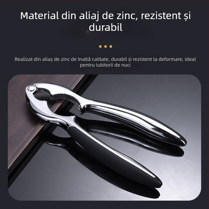 Anrun Ciocan multifuncțional din aliaj de zinc – desfăcător de coajă pentru nuci, semințe de pin și pecan