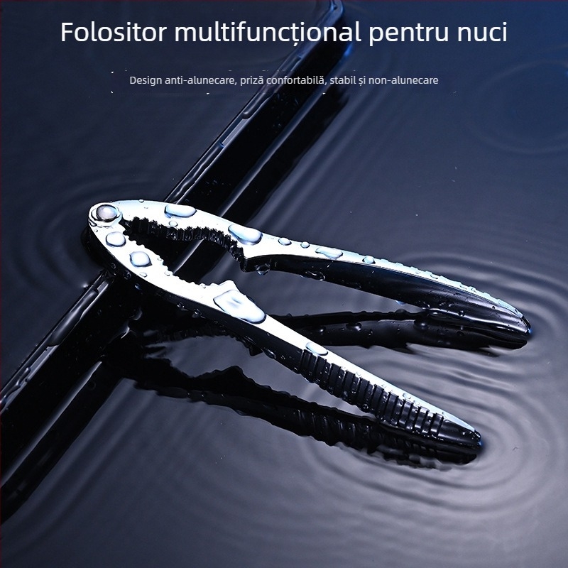 Anrun Ciocan multifuncțional din aliaj de zinc – desfăcător de coajă pentru nuci, semințe de pin și pecan