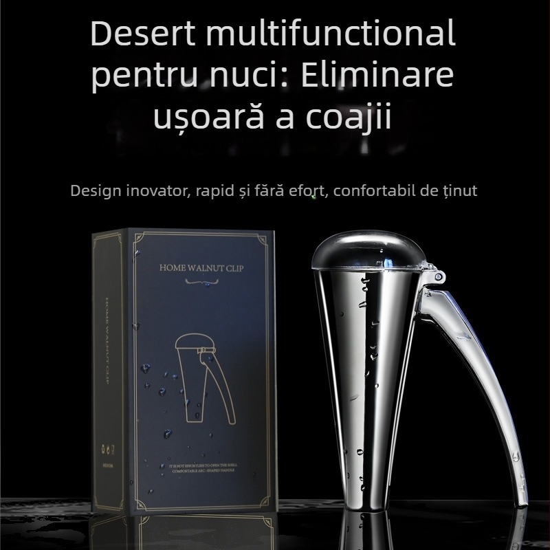 Anrun Ciocan multifuncțional din aliaj de zinc – desfăcător de coajă pentru nuci, semințe de pin și pecan