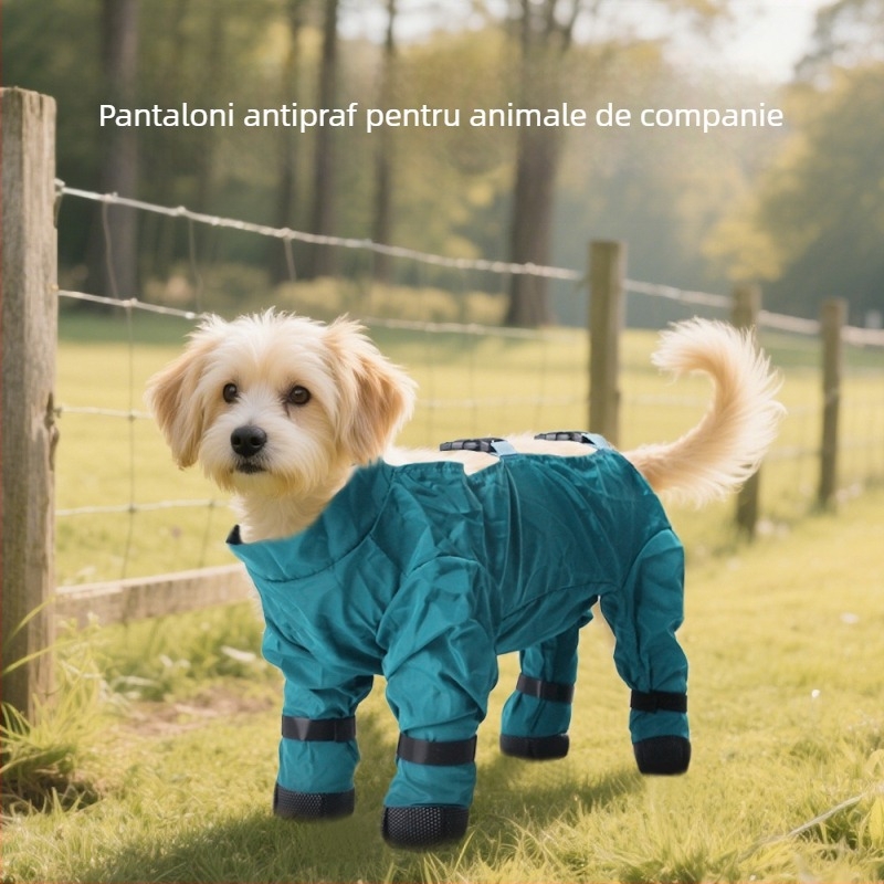 Pantaloni anti-praf pentru câini, stil leisure (fibră de poliester; brand: Pet taro; categorie produs: pantaloni anti-praf; utilizare generală)