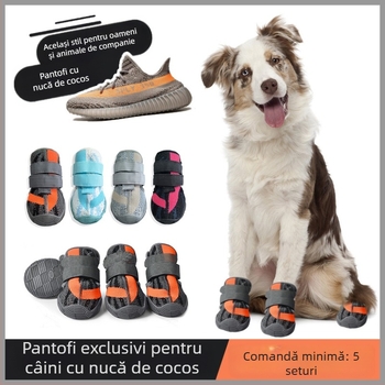 HCpet Pantofi pentru câini — Cauciuc, Antiderapare, Rezistenți, Casual