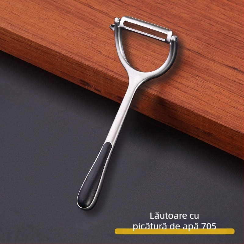Curățător de fructe și legume din aliaj de zinc, unealtă de bucătărie multifuncțională (Material: aliaj de zinc; Funcție: multifuncțional; Categoria: curățitor)