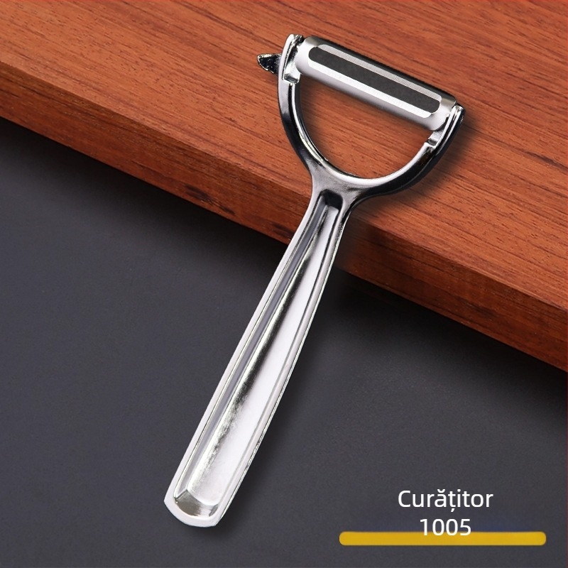 Curățător de fructe și legume din aliaj de zinc, unealtă de bucătărie multifuncțională (Material: aliaj de zinc; Funcție: multifuncțional; Categoria: curățitor)