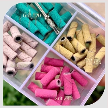 Unealtă mini de pilire a unghiilor pentru îndepărtarea cuticulei și a pielii moarte – pila durabilă din rășină și oțel inoxidabil, pentru uz casnic