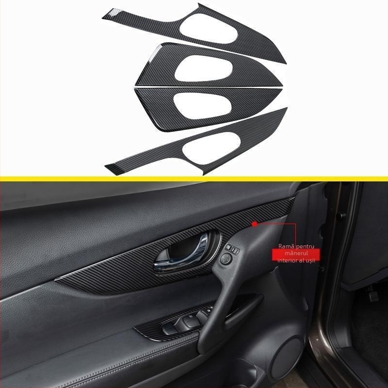 Ramă panou schimbător pentru consola centrală – plastic, model Novelty, fără personalizare