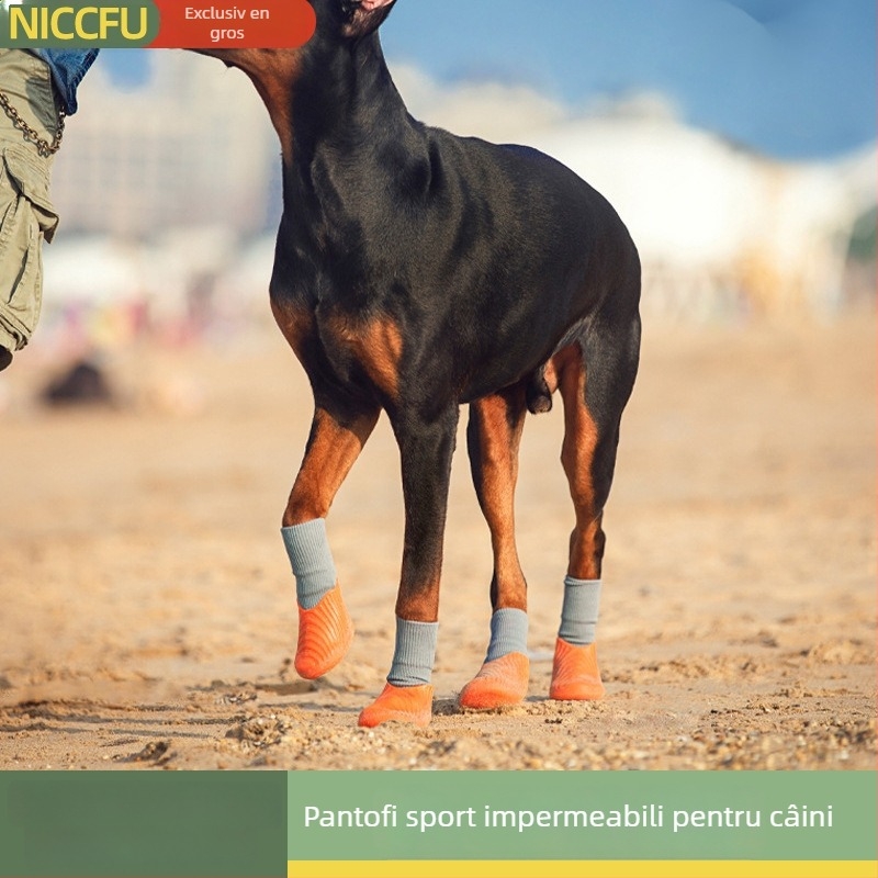 Pantofi pentru câini – Cauciuc, Impermeabili, Antiderapante, Rezistenți la uzură