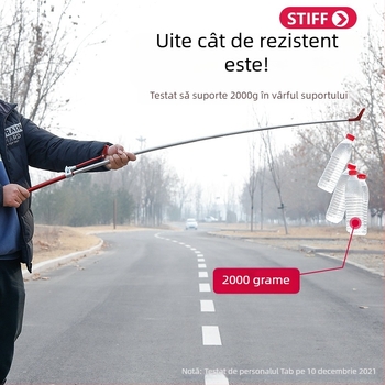 Suport pentru undițe din oțel inoxidabil, cu rotire în mai multe direcții și design pliabil