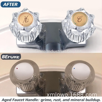 Robinet de chiuvetă pentru blat (LWYG3BS; Material plastic; Supapă cu disc ceramic; Finisaj vopsire la cuptor)