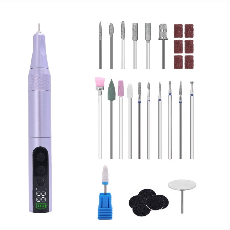 Polizor pentru unghii și instrument de manichiură, dispozitiv electric portabil pentru îndepărtarea pielii moarte, model CD101
